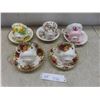 Image 1 : 5 China Tea Cups & Saucers Royal Albert