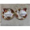 Image 2 : 5 China Tea Cups & Saucers Royal Albert