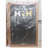 Image 5 : 2 Guinness Signs; Felt Board 35 X 26, Chalkboard 35 X 23