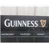 Image 2 : Guinness Chalkboard Menu Board 24 X 59