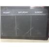 Image 4 : Guinness Chalkboard Menu Board 24 X 59