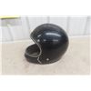 Image 3 : Vintage 1973 Motorcycle Black Racing Helmet Full Face Men's Large Bell Star?