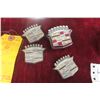 Image 4 : 1964 Chevy Impala Belair Pair Of Tail Light Lens, 4 Cadillac Emblems And Chevy Bowtie Mirror Chevel