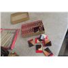 Image 2 : Vintage Wood Carving Chisels, Safety Goggles And Box Of CN Paperback Matches, Money Bag