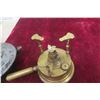 Image 5 : Vintage Brass Oil Lantern Burner And Winnipeg Tin Pot Funnel (Cuthbert Co.)