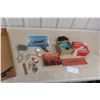 Image 1 : Old General Store Product, HO Power Train Station, Compass, Stop Watch, Checkers And Wine Bottle Ge
