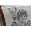 Image 3 : 1986 Wayne Gretzky Sketch Picture, 22" x 18" By Artist J. Hersh
