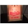 Image 3 : Vintage Manco Ice Cream Light Up Clock, Working, 20" x 11"