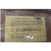 Image 5 : Vintage Handmade Roush Bone Knife, Primitive Shawnee, Wood Frame 15" x 9"