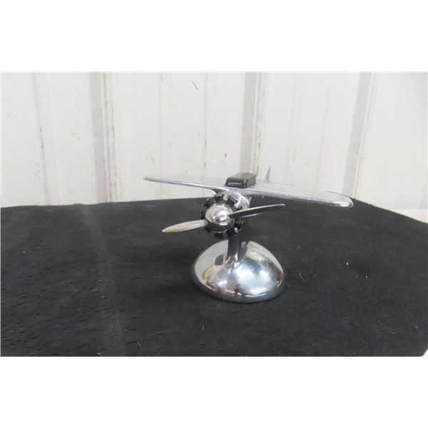 Vintage Aeronautica USA Demley Spitfire Airplane Lighter Tobacciana
