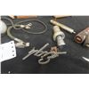 Image 5 : Antique Schrader Tire Pressure Gauges, 2, Timing Light, Voltmeter And Case, Glass Goggle Lens, Embl