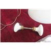 Image 4 : Vintage Milk Glass Light Shade, Wire Basket Light, Door Knobs, Handles And Hardware