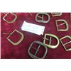 Image 4 : Vintage Tandy Leather Belt Buckles X 15