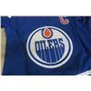 Image 2 : Edmonton Oilers Size 52 Hockey NHL Jersey, Sherwood Autographed Stick And Manitoba Moose Scarf