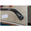 Image 6 : Edmonton Oilers Size 52 Hockey NHL Jersey, Sherwood Autographed Stick And Manitoba Moose Scarf