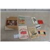 Image 1 : 1925-6 Figure Painters Illustrations, 1914 Pharmacy Almanac, 1939 Dr Chases Almanac And Banjo Box