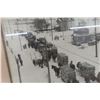 Image 10 : 3 Antique Original Pictures Steam Threshing Machine Harvest 1915, Horse Logging And Haying