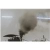 Image 6 : 3 Antique Original Pictures Steam Threshing Machine Harvest 1915, Horse Logging And Haying