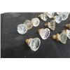 Image 2 : 20 Vintage Glass Crystal Door Knobs Victorian Era