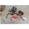 Image 1 : Vintage Bessey Calipers, MAC Sockets, Drills And Case, Tube Tin, Dash Fan And More