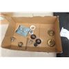 Image 5 : Vintage Glass, Steel Door And Cabinet Knobs, Electrical And Hardware