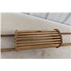 Image 4 : Primitive Baby Bath Caddy + Iron Board In Hippie Plaid