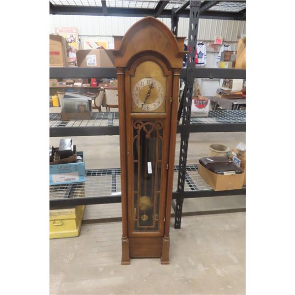 Westminster Grand Father Clock 73" X 15" X 10" From Estate - Removed from Living Room