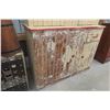 Image 3 : Painted Antique Stepback Cupboard 77" X 54" X 18"