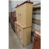 Image 4 : Painted Antique Stepback Cupboard 77" X 54" X 18"