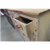 Image 8 : Painted Antique Stepback Cupboard 77" X 54" X 18"