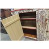 Image 9 : Painted Antique Stepback Cupboard 77" X 54" X 18"