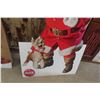 Image 7 : 2 Cardboard Santa Coca Cola Advertisements 65" Tall And 48" Tall