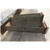 Image 8 : Antique Index Cabinet 240 Drawer Total Size 30" X 60" X 64"