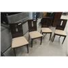 Image 1 : 4 Matching Kitchen Or Dining Room Chairs
