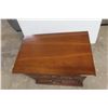 Image 3 : End Table Or Night Stand, 2 Drawers, 23" X 24" X 16"