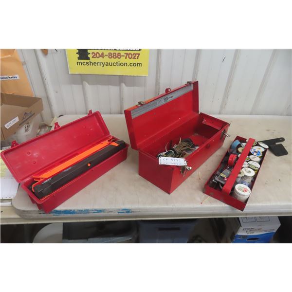 Tool Box & Trailer Wiring Heat Shrink + Road Flares Magnetic