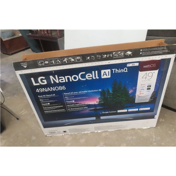 LG 49" TV In Box - Believed to be Store Model