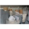 Image 5 : Over 100 Yards Of Material 10 Partial Rolls Grey Off White Beige