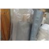 Image 6 : Over 100 Yards Of Material 10 Partial Rolls Grey Off White Beige