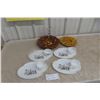 Image 1 : Milk Glass Sandwich Tea Plates And Serving Pieces