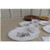 Image 7 : Milk Glass Sandwich Tea Plates And Serving Pieces