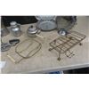 Image 5 : Aluminum Serving Wear Coffee Tea Pot Creamer Mixer Tray Plus