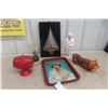 Image 1 : Queen E Metal Tray, Colonel Sanders Bank, String Art Plus