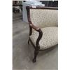 Image 3 : 3 Piece Antique Settee Set With Side Chair + Rocker