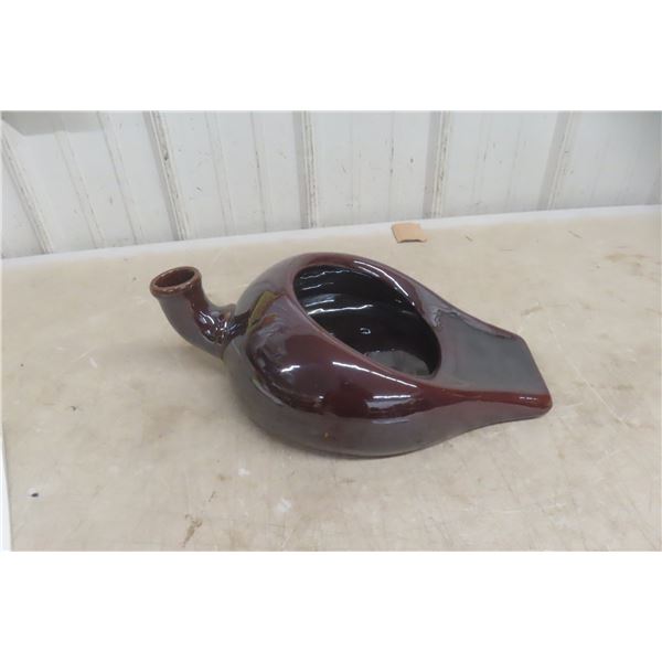 Stoneware Commode