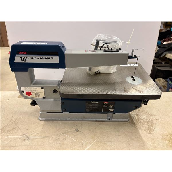 New Ryobi 16" Scroll Saw