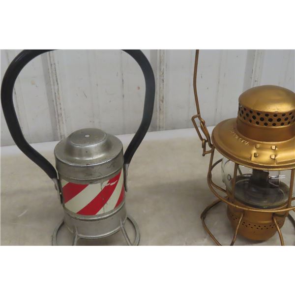 2 Railway Lanterns