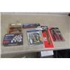 Image 1 : New Tools Bit Socket Set, Precision Knife Set, Spoke Shave, Saw Sharpener, And Electrician Tool Kit