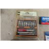 Image 2 : New Tools Bit Socket Set, Precision Knife Set, Spoke Shave, Saw Sharpener, And Electrician Tool Kit