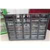 Image 2 : 4 Counter Top Organizers 3 Full Of Small Hardware - Largest 13" X 13" X 7"